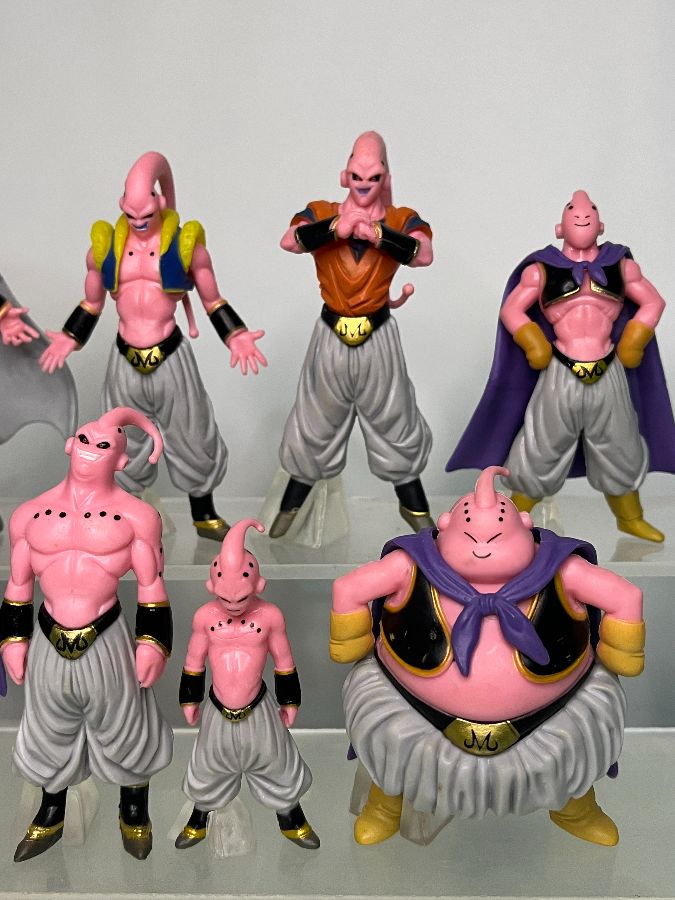 Majin Boo Transformaciones set 8 figuras